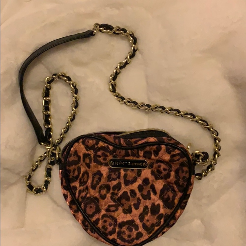 Betsy Johnson Leopard Crossbody💖
